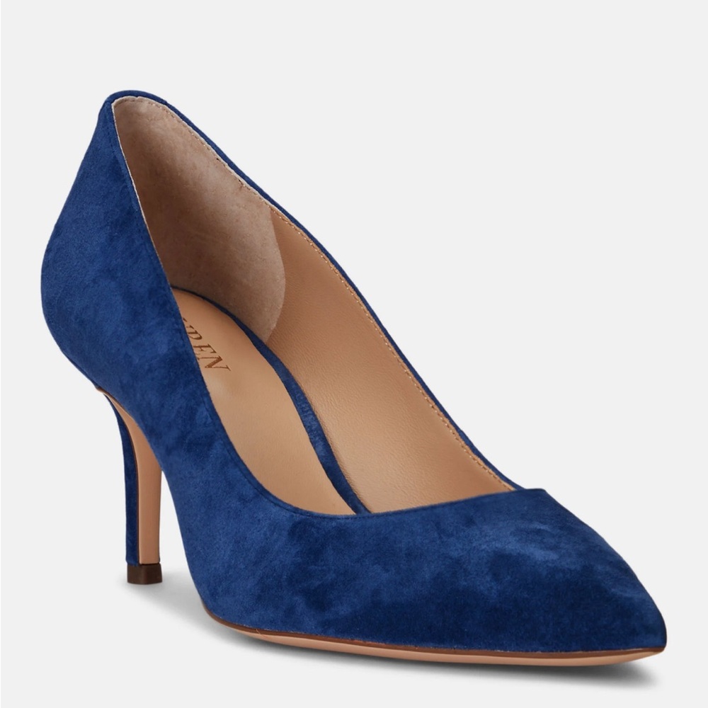 LAUREN Ralph Lauren suede pumps in Royal Blue